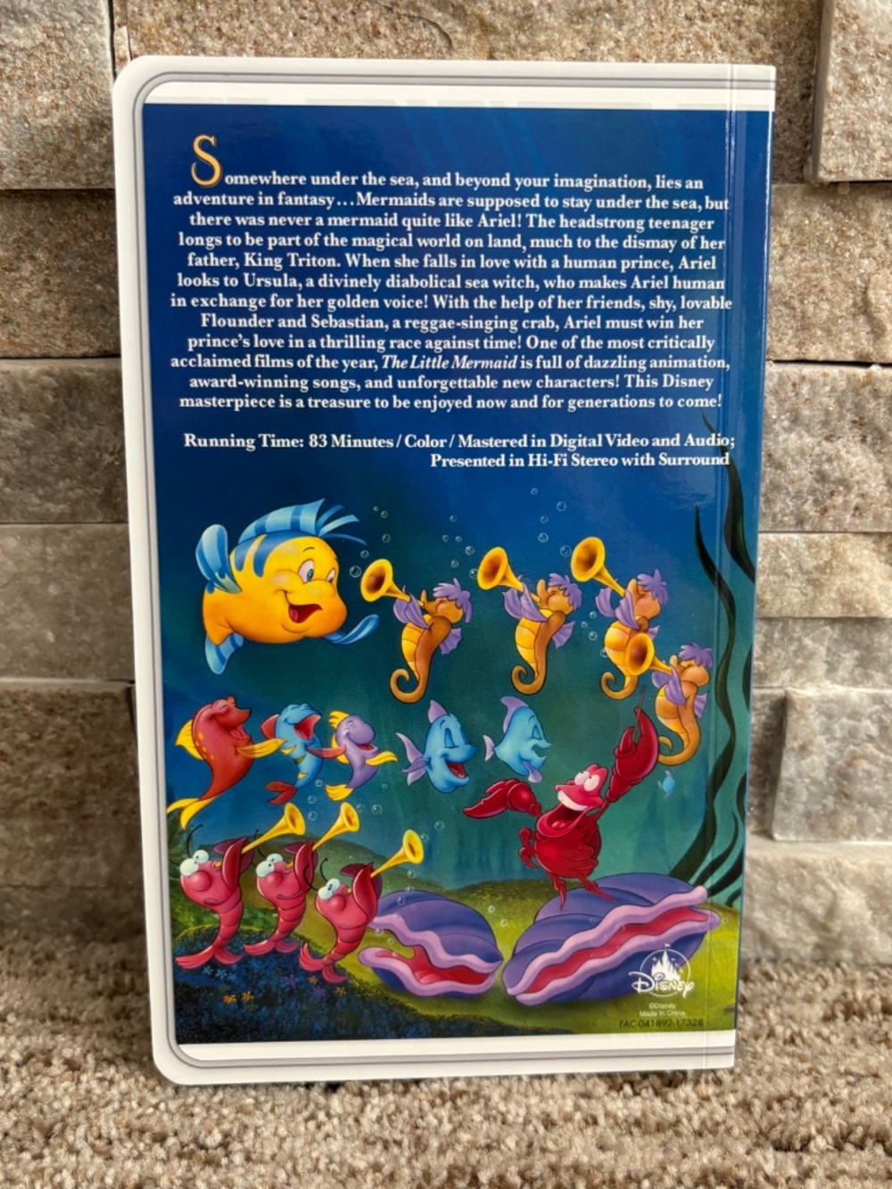 Disney’s The Little Mermaid VHS Style Notebook - Picture 5 of 7